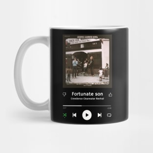 Stereo Music Player - Fortunate Son Mug